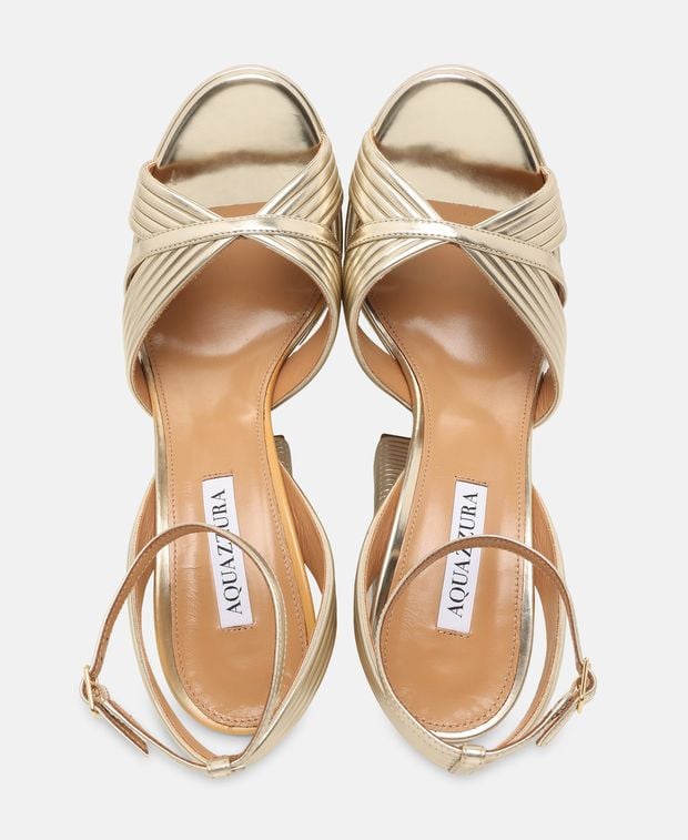 Aquazzura Ankle strap sandals Tequila
