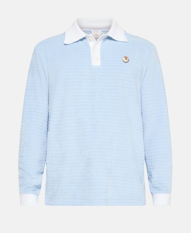 Casablanca Long-sleeved polo shirt