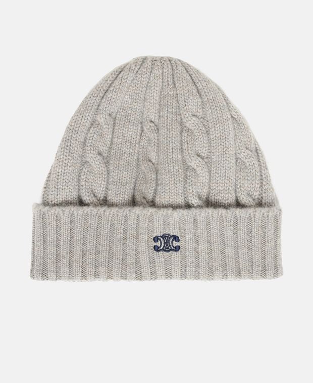 Celine Cashmere beanie Bonnet Triomphe