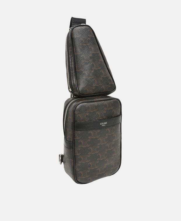 Celine Leather cross body bag Triomphe