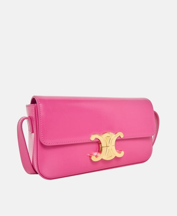 Celine Leather shoulder bag Triomphe