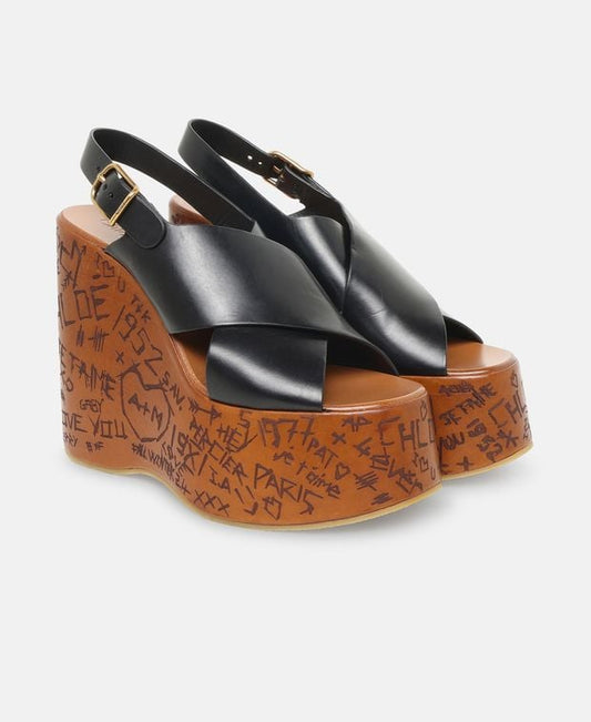 Chloé Wedge sandals Maxime