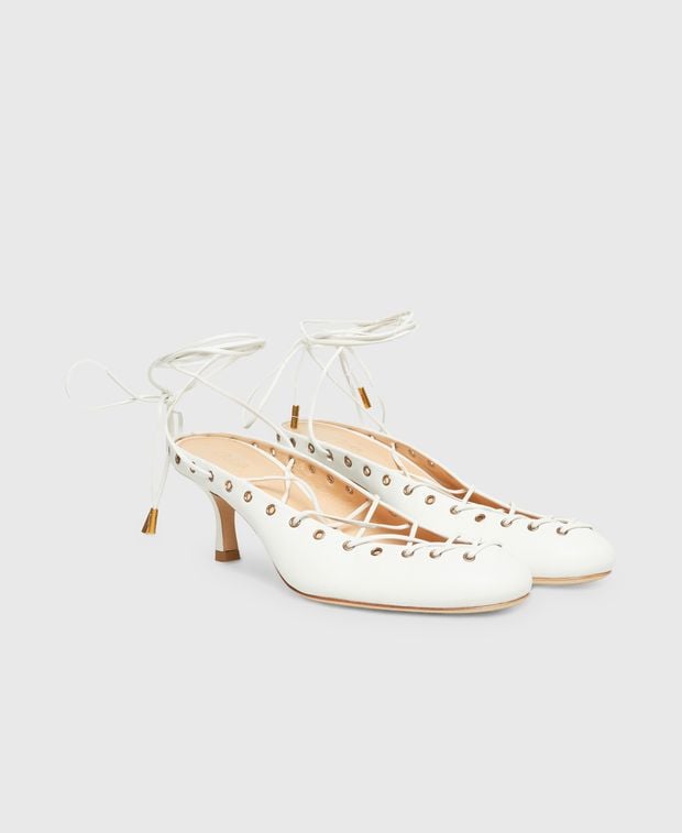 Chloé Pumps with calf lacing Ghilies