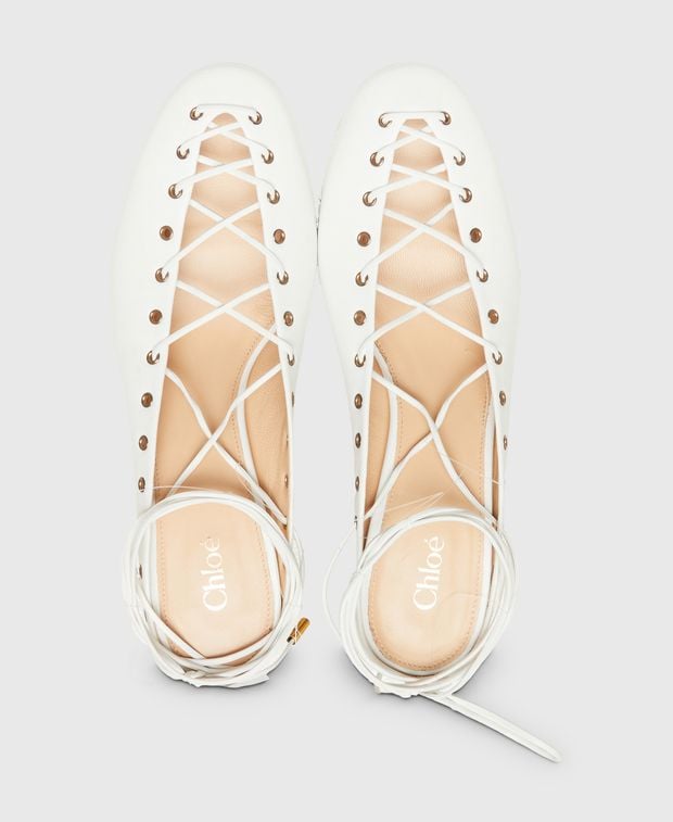 Chloé Pumps with calf lacing Ghilies