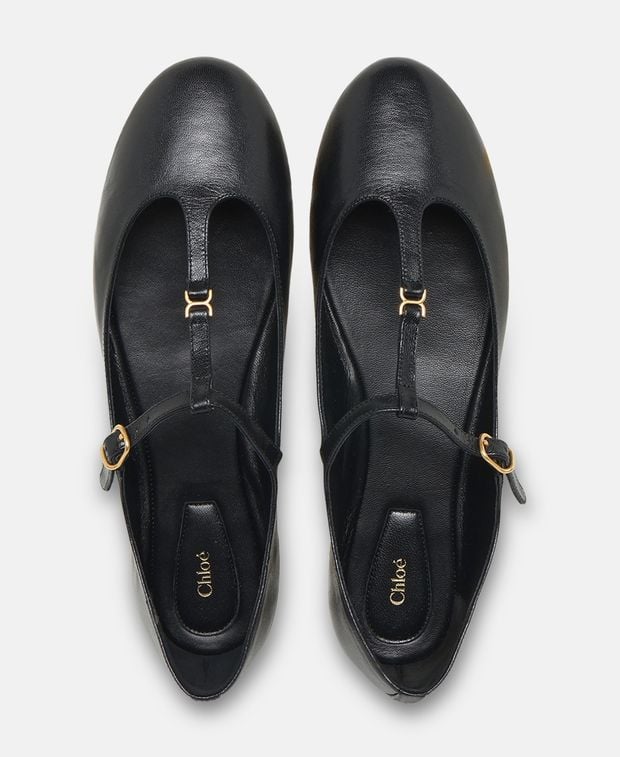 Chloé Ballerina flat with straps Marcie