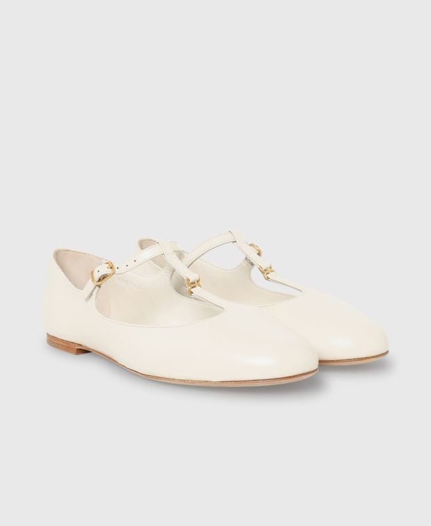 Chloé Ballerina flat with straps Marcie