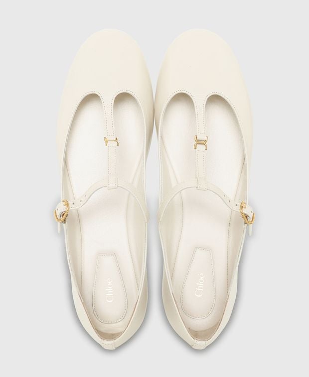Chloé Ballerina flat with straps Marcie