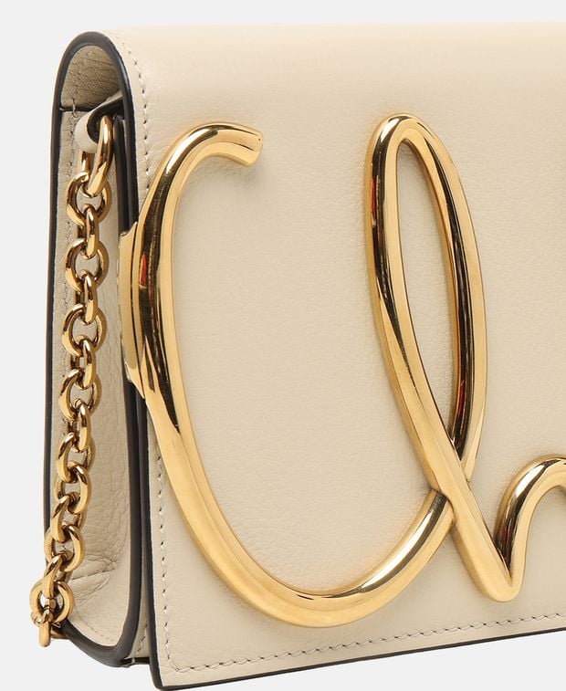 Chloé Leather clutch