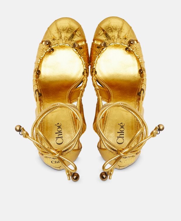 Chloé Pumps with calf lacing
