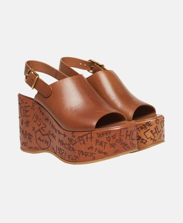 Chloé Wedge sandals Maxime