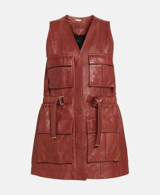 Chloé Leather waistcoat
