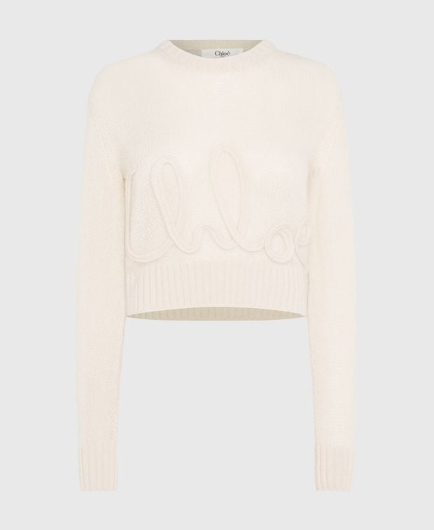 Chloé Wool-silk blend pullover Chloe