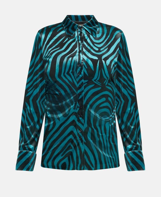 Diane von Furstenberg Satin blouse Dvf Soluck