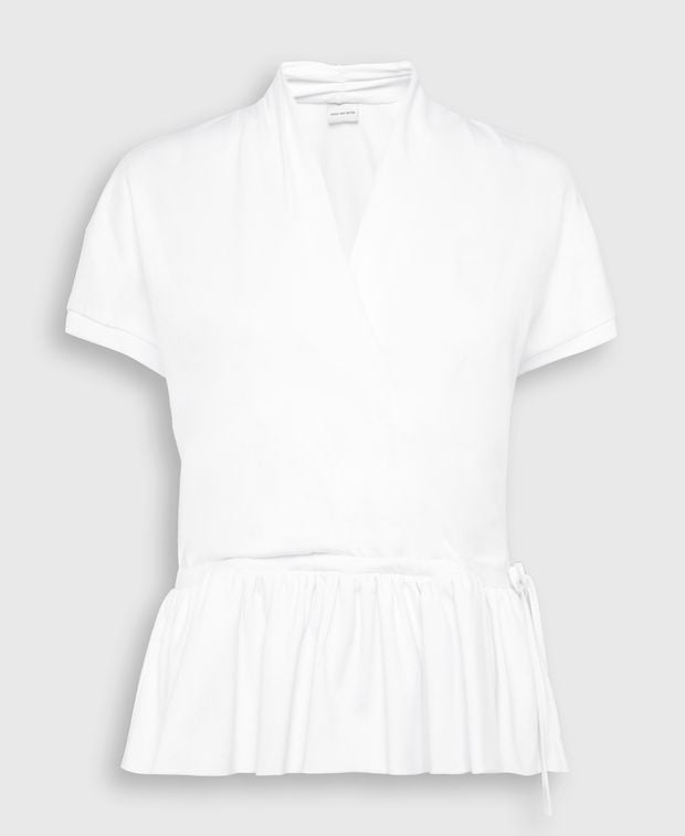 Dries Van Noten Peplum top Helians