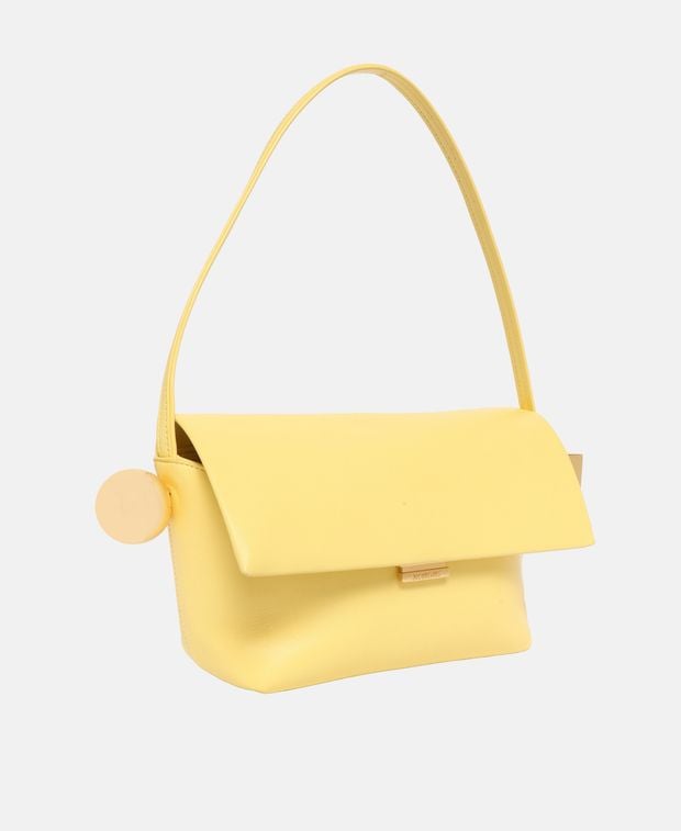 Jacquemus Leather shoulder bag Le Rond Carré