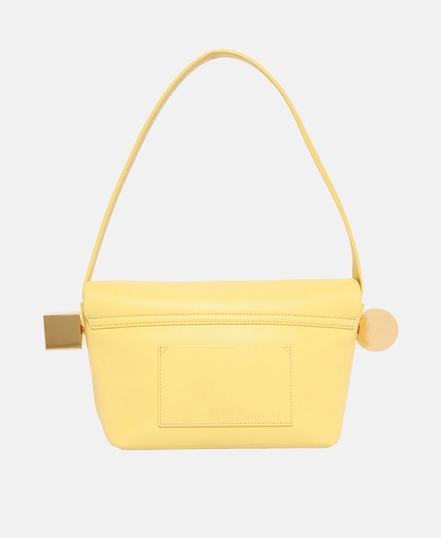 Jacquemus Leather shoulder bag Le Rond Carré