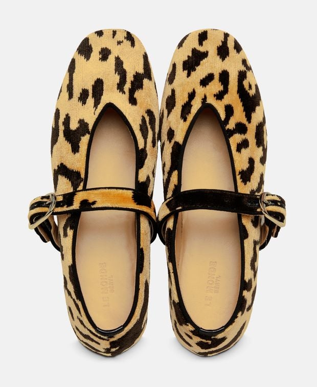 Le Monde Beryl Ballerina flat with straps Stella Slipper