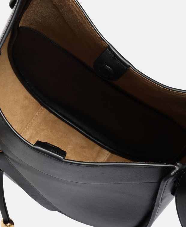 Loewe Leather shoulder bag Hammock Slice