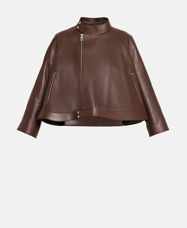 Loewe Lamb's leather jacket Trapeze