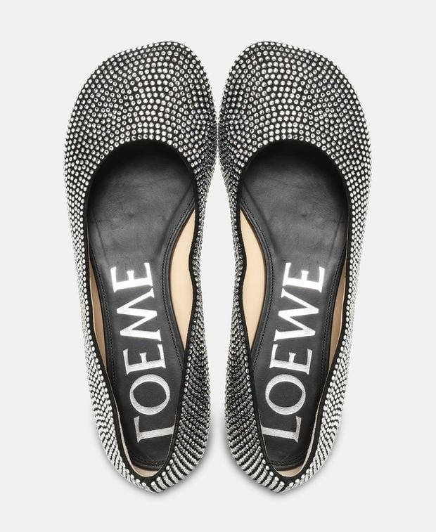 Loewe Ballet flats Toy Strass