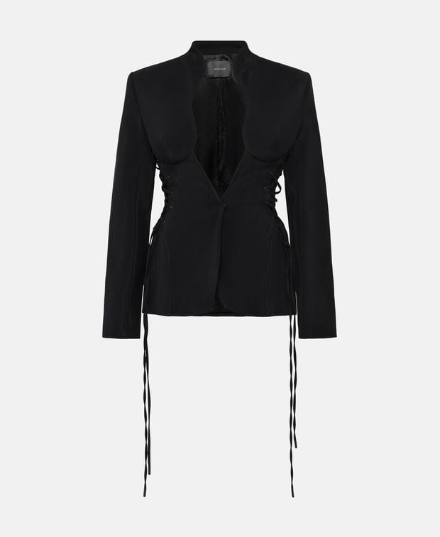 Mugler Wool-blend blazer