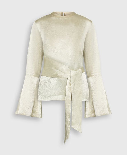 Nanushka Satin shirt blouse Ilone