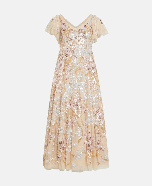 Needle & Thread Sequinned dress