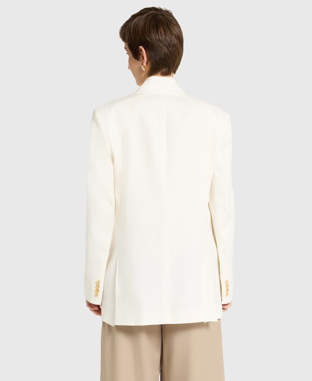The Row Linen blazer