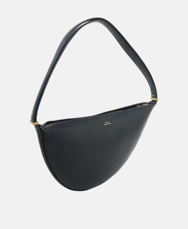 Toteme Leather shoulder bag Scooped
