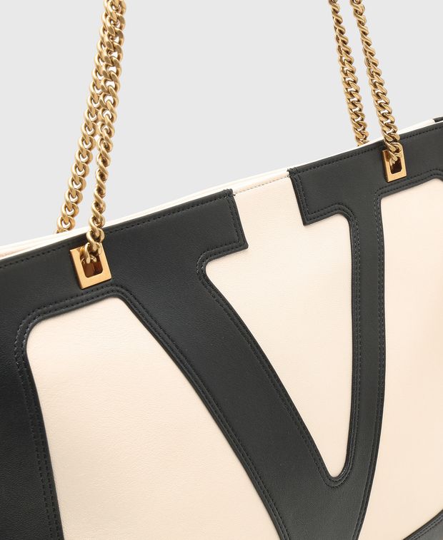 Valentino Garavani Leather shopper