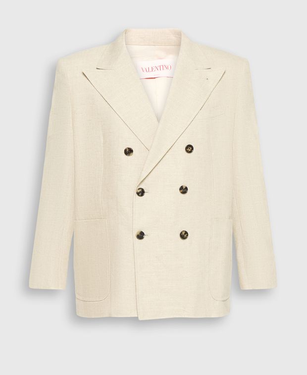 Valentino Garavani Linen suit jacket