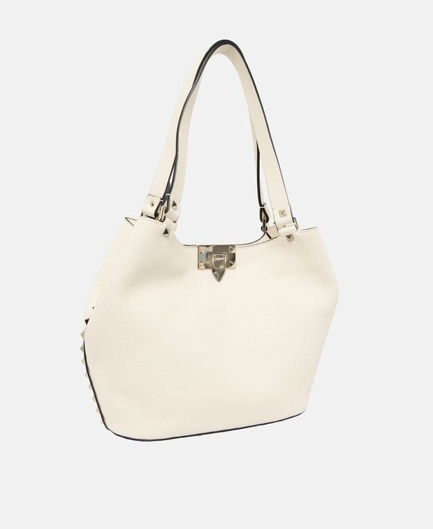 Valentino Garavani Leather shopper Rockstud