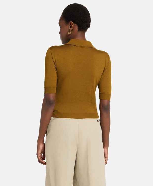 Saint Laurent Knitted polo shirt