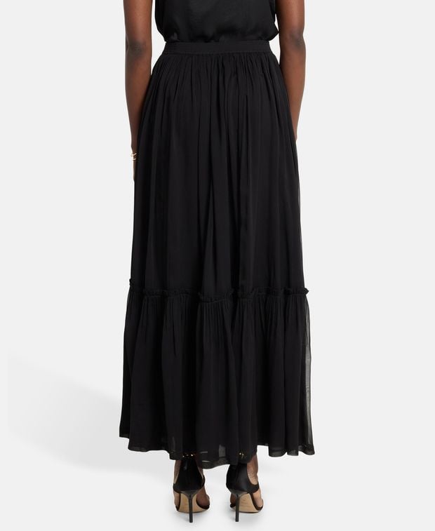 Saint Laurent Silk skirt