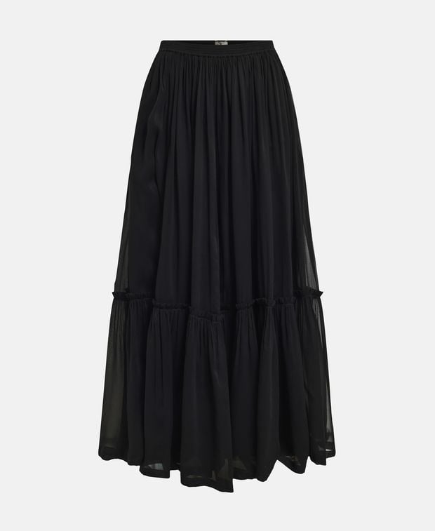 Saint Laurent Silk skirt