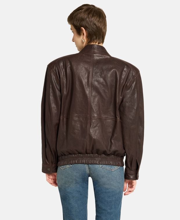 Saint Laurent Leather blouson