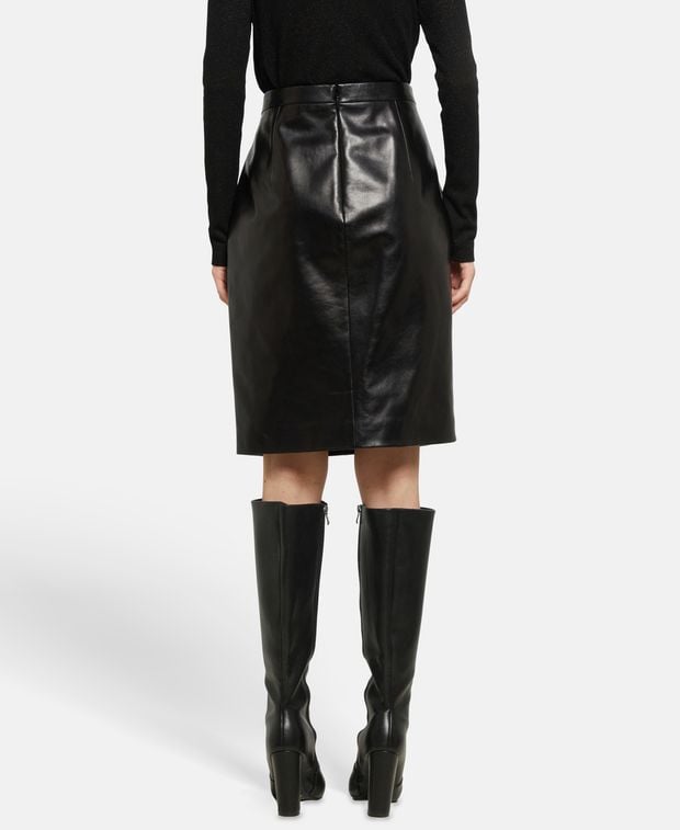 Saint Laurent Leather skirt