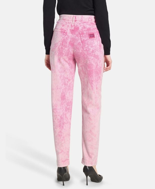 Dolce & Gabbana Amber Tapered Jeans Lilac