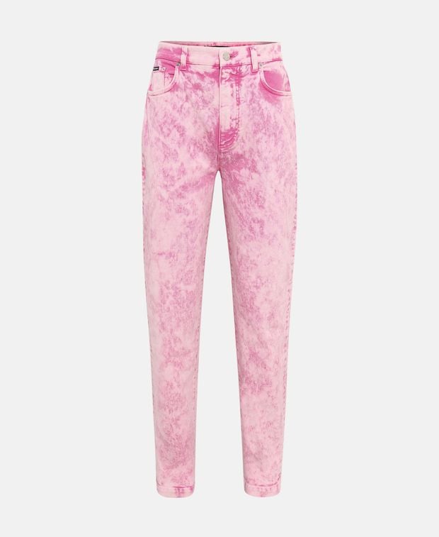 Dolce & Gabbana Amber Tapered Jeans Lilac