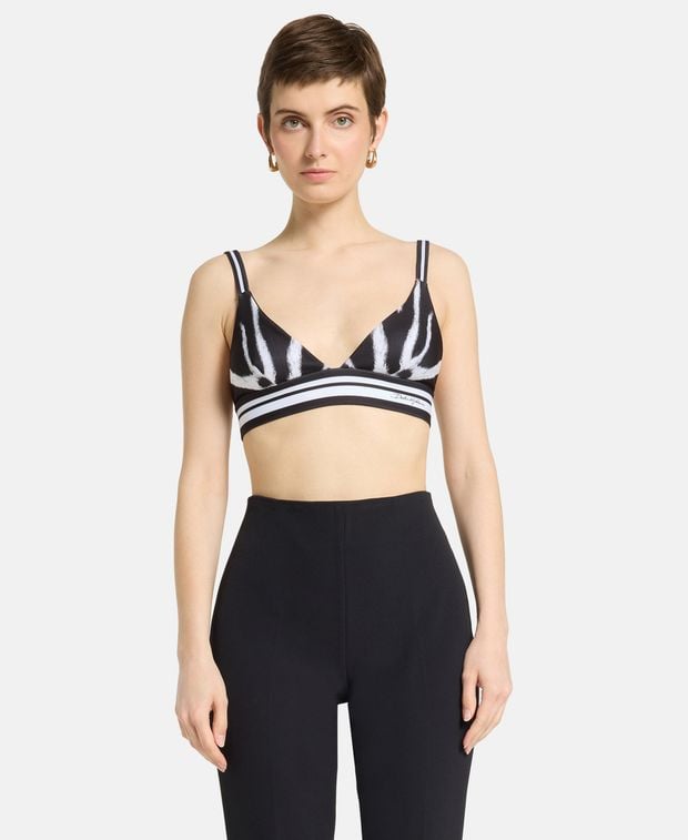 Dolce & Gabbana Spaghetti-strap top Zebratop