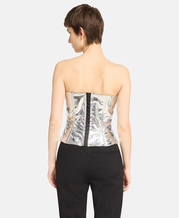 Dolce & Gabbana Bandeau top Silver