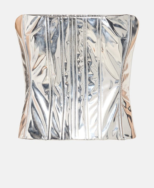Dolce & Gabbana Bandeau top Silver