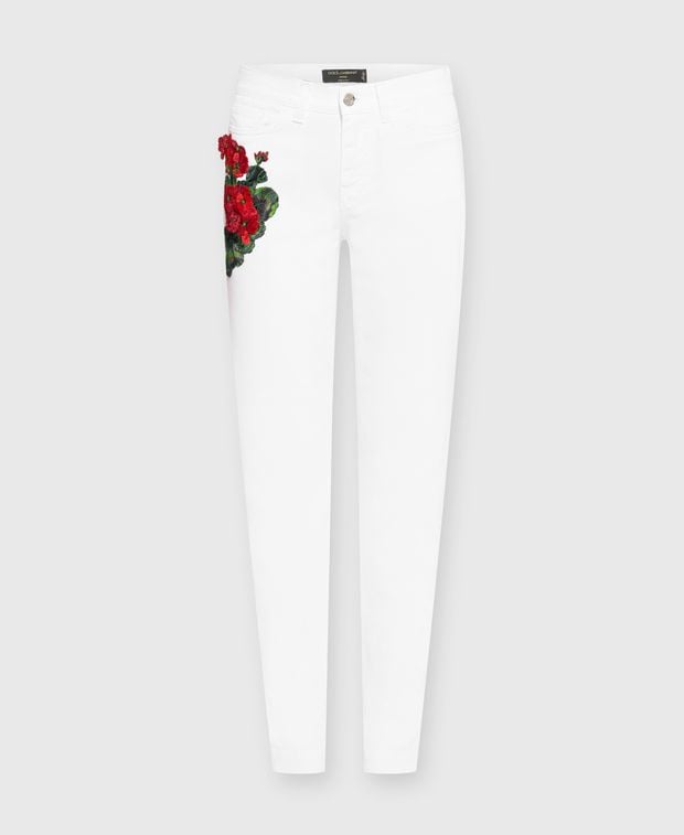Dolce & Gabbana Slim fit jeans Tasche