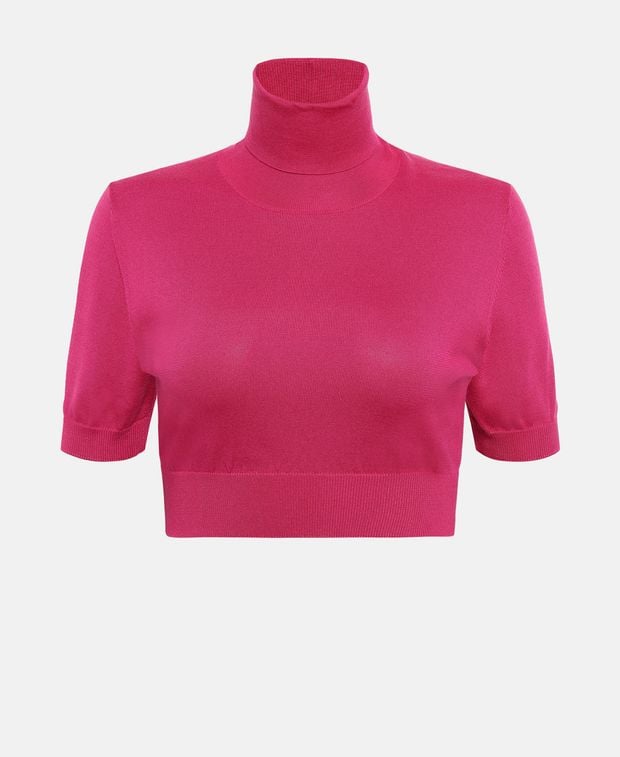 Dolce & Gabbana Silk short-sleeved pullover