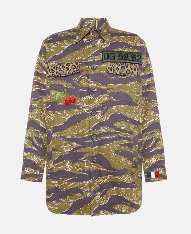 Dolce & Gabbana Long sleeved shirt Khaki