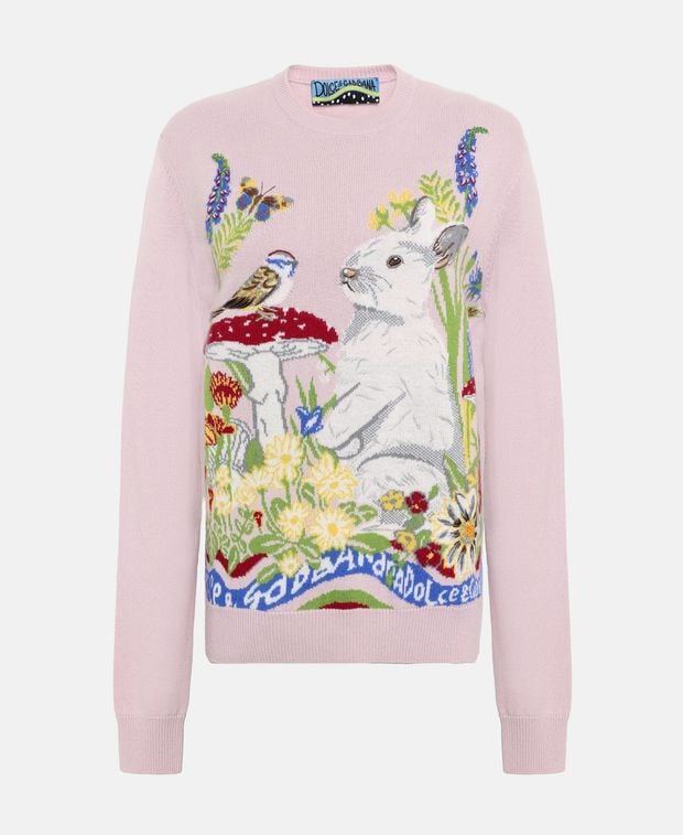 Dolce & Gabbana Wool jumper Pink