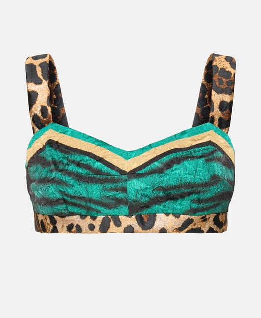 Dolce & Gabbana Sleeveless top Green