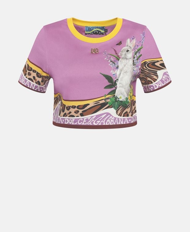 Dolce & Gabbana Cropped top Purple