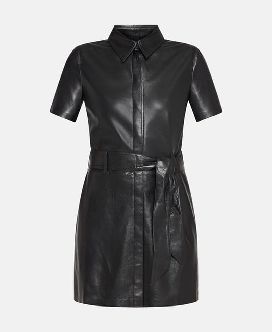 Nanushka Leather-look dress Halli