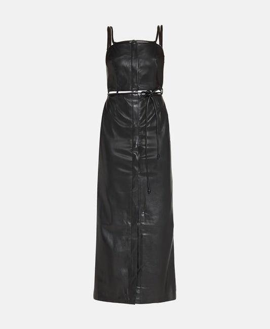 Nanushka Leather-look dress Loula